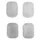 CABOCHON CLIGNOTANT SCOOT ADAPTABLE PEUGEOT 50 TREKKER, SQUAB, TKR AV+AR TRANSPARENT (x4)  -REPLAY-