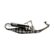 POT SCOOT YASUNI R VERNI POUR PEUGEOT 50 LUDIX H2O, VIVACITY 2008>, KISBEE 2T, SPEEDFIGHT 3 2T (SILENCIEUX NOIR)  -TUB225B-