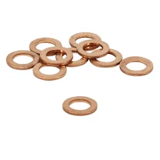 RONDELLE/JOINT DE VIDANGE ARTEIN COPPER WASHERS CUIVRE PLAT DIAM  8 x 14 x 1,50 mm  (BLISTER 10 PIECES)  -PRO SERIES-