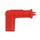 SPARK PLUG CAP - MALOSSI WITH WIREØ 7 mm Red (long 50 cm) (sold per unit)