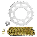 CHAIN AND SPROCKET KIT FOR DERBI 50 SENDA R XRACE 2004>2005, DRD R LIMITED 2004>2005  420  13x53 (BORE Ø 105mm) (OEM SPECIFICATION)  -AFAM-