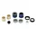 KIT REPARATION POUR PEDALE VTT DESCENTE / BMX NEWTON NOIR REF 161456