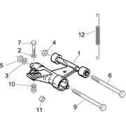 Bras oscillant