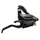 LEVIER/MANETTE VTT PATIN SHIMANO STEF500 DROIT 7V. NOIR V-BRAKE 2 DOIGTS