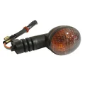 CLIGNOTANT 50 A BOITE ADAPTABLE RIEJU 50 RS2 2002>, RS3 2010>, MRT 2010> TRANSPARENT/NOIR  AR DROIT OU AV GAUCHE   (HOMOLOGUE CE)  -SELECTION P2R-