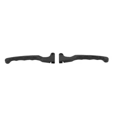 LEVIER DE FREIN ADAPTABLE PEUGEOT 103 SPX, RCX ACIER NOIR LONG 160 mm (TYPE ORIGINE) (PAIRE)  -SELECTION P2R-