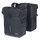 SACOCHE ARRIERE VELO DOUBLE BASIL MOVE 30L NOIR FIXATION CROCHET/RESSORT (30x15x33cm)