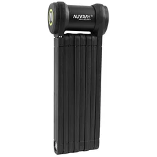 ANTIVOL VELO PLIABLE/PLIANT AUVRAY CITY LOCK 360 PRO L 120cm NOIR  + SUPPORT NIVEAU SECURITE 8 /10 - HOMOLOGUE ART2