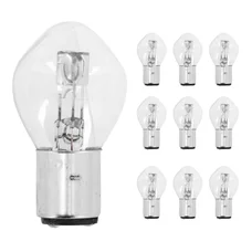 LIGHT BULB 12V 35/35W STANDART B35 FOOT BA20D CLEAR (HEADLIGHT) (SOLD PER 10)  -SELECTION P2R-