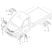 Logement roue-Garde-boue
