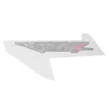 AUTOCOLLANT/STICKER/DECOR "RS4" DROIT DE QUEUE ARRIERE ORIGINE PIAGGIO 50-125 RS 2011>2016  -B045801-