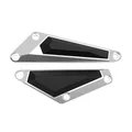 SLIDER ENGINE GUARDS FOR YAMAHA 700 MT-07 2014> ALU CNC SILVER/BLACK (PAIR)  -AVOC-