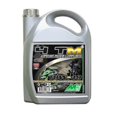 OIL FOR 4 STROKE ENGINE MINERVA MAXISCOOTER/MOTORBIKE 4TM SYNTHETIC 10W40  (5L) (100% MADE IN FRANCE)