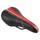 SADDLE- DDK FOR CHILDREN MISSION BLACK / RED/SILVER PATTERN 240x160mm -STEEL RAIL - BLACK
