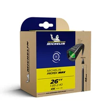 CHAMBRE A AIR VELO 26 x 1.85-2.30 MICHELIN PROTEK MAX C4 VALVE PRESTA 40mm AVEC LIQUIDE ANTI-CREVAISON