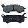 BRAKE PADS NEWFREN FOR HONDA 125 PCX 2009> Front   50 VISION 2010>2016 Front  KYMCO 125 AGILITY 2016> Front   125 PEOPLE 125 2016> Front  (FD0467BE)  (SCOOTER ELITE ORGANIC)