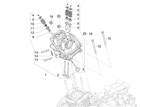Ensemble culasse - Soupape