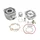HAUT MOTEUR 50 A BOITE ADAPTABLE DERBI 50 SENDA 2006>, GPR 2006>/GILERA 50 SMT 2006>, RCR 2006> (MOTEUR PIAGGIO EURO 3)  -ALU NIKASIL AIRSAL-