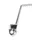 KICK STARTER FOR MINARELLI 50 AM6/BETA 50 RR//MBK 50 X-POWER/YAMAHA 50 TZR/PEUGEOT 50 XPS/RIEJU 50 RS, SMX/GENERIC 50 TRIGGER/CPI 50 SM (STEEL CHROME) -P2R