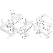 Suspension arrière - Amortisseurs