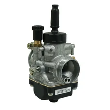 CARBURETOR DELLORTO PHBG 17 AS (RIGID ASSEMBLY - WITHOUT LUBRICATION - CHOKE PULL ROD) (REF 2520)