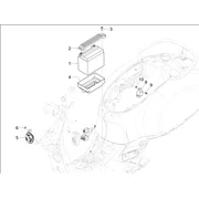 Relais - Batterie - Avertisseur sonore