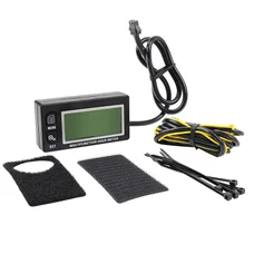 COMPTE TOURS P2R MULTIFONCTION DIGITAL 15000 TRS/MIN 2/4T FONCTION COMPTEUR D'HEURE, HORLOGE (RETROECLAIRAGE) (79x41x21,6 mm)