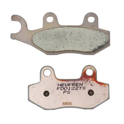 BRAKE PADS NEWFREN FOR KYMCO 125 PEOPLE S 2017> Front  PEUGEOT 125 DJANGO 2014> Front   300 SATELLIS 2013> Front  TRIUMPH 900 STREET TWIN 2016> Rear  (FD0122TS)  (TOURING SINTERED)