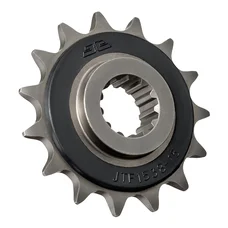 PIGNON MOTO ADAPTABLE KAWASAKI 750 Z750 2004>2012, 800 Z800 2013>2016 525 15 DTS RB RUBBER (RENFORT CAOUTCHOUC - ANTI BRUIT) -JT SPROCKETS