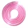FUEL HOSE REPLAY PU 5x9 TRANSPARENT PINK  (1 M)