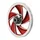 POULIE CYCLO ADAPTABLE PEUGEOT MBK 51 / 103 SP, MVL ALU ELLIPSE ROUGE AVEC PIGNON 11 DTS  -SELECTION P2R-