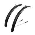 MUDGUARD FOR URBAN/MTB - QUICK ASSEMBLY- ZEFAL TRAIL 65mm BLACK (PAIR) FOR TYRES : 650B/700C/26"/27.5"/29" - MAX WD 2.4"