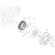 Volant magnetique