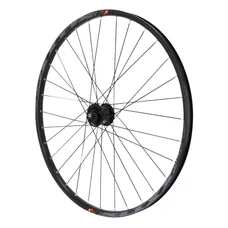 WHEEL FOR MTB-27.5" KLIXX FRONT -ALUMINIUM- BLACK DOUBLE-WALLED - SHIMANO HUB DISC CENTERLOCK DYNAMO 6 VOLT-3W