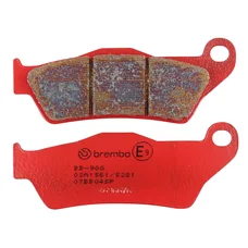 PLAQUETTE DE FREIN BREMBO POUR CF MOTO 800 MT SPORT 2022> AR/DUCATI 1158 MULTISTRADA V4 2021 AR/YAMAHA 700 XTZ TENERE 2019> AV, 125 YZF-R125 2008>2013 AV (ROUTE METAL FRITTE) -07BB04SP