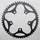 PLATEAU ROUTE 5BRA D.110 STRONGLIGHT DURAL 52DTS EXTERIEUR NOIR TYPE SHIMANO 8/9V.