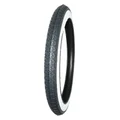 PNEU CYCLO 18''  2.25-18 (2 1/4-18) MITAS B4 FLANCS BLANCS TT 42J REINF