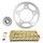KIT CHAINE ADAPTABLE HONDA 1000 XL VA VARADERO ABS 2004>2012  525  16x47  (DIAM COURONNE 112/138/12.25)  (DEMULTIPLICATION ORIGINE)  -AFAM-