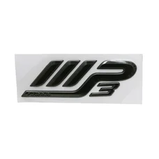 AUTOCOLLANT/STICKER/DECOR "MP3" AILE ARRIERE GRIS FONCE ORIGINE PIAGGIO 500 MP32011>2013  -1B000253-