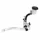 BRAKE MASTER CYLINDER - VOCA RACING RADIAL - Front/Right/Silver  (piston Ø 17,5mm)