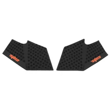 AUTOCOLLANT RESERVOIR ANTI-DERAPANT MOTO POUR KTM 125 DUKE NOIR AVEC MOTIF (PAIRE)  -AVOC-