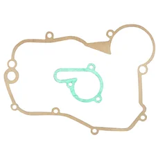 JOINT CARTER EMBRAYAGE + JOINT POMPE A EAU 50 A BOITE ADAPTABLE DERBI 50 SENDA 2006>, GPR/GILERA 50 SMT 2006>, RCR (MOTEUR PIAGGIO EURO 3) (VENDU A L'UNITE)  -ARTEIN-