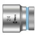 WERA 8790 HMC ZYKLOP SOCKET 1/2 Ø 24 mm (Sold per unit)  -German tools for workshop.
