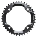 CHAINRING FOR MTB-FOR DOUBLE- 39T.  Ø120 -4 arms- FOR SRAM X0-XX OUTER BLACK -ALUMINIUM- MICHE