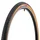 TYRE FOR URBAN BIKE- 650 X 35B DELI S-172 BLACK/BROWN RIGID ANTI-PUNCTURE REINFORCED- 2.5mm (27,5 x 1,40) (35-584)