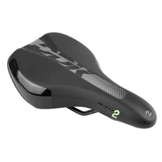 SADDLE- NEWTON FOR CHILDREN RAW BLACK  230x130mm -STEEL RAIL - BLACK