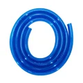 FUEL HOSE REPLAY PU 5x9 TRANSPARENT BLUE  (1 M)