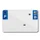 PLAQUE IMMATRICULATION MOTO TIFLEX ALU PREPERCEE 210x130 DEP. 35 VIERGE (VENDU PAR 10)