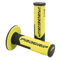 GRIP- PROGRIP OFF ROAD 801 DUAL DENSITY BASE BLACK/YELLOW 115mm (PAIR) (CROSS/MX)