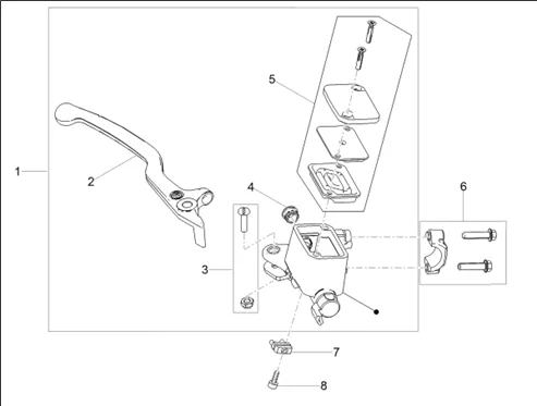 Maît. cyl. frein AV